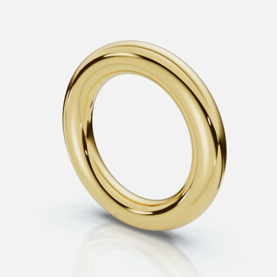 Timeless Chunky Gold Stack Band - Koru Jewelers