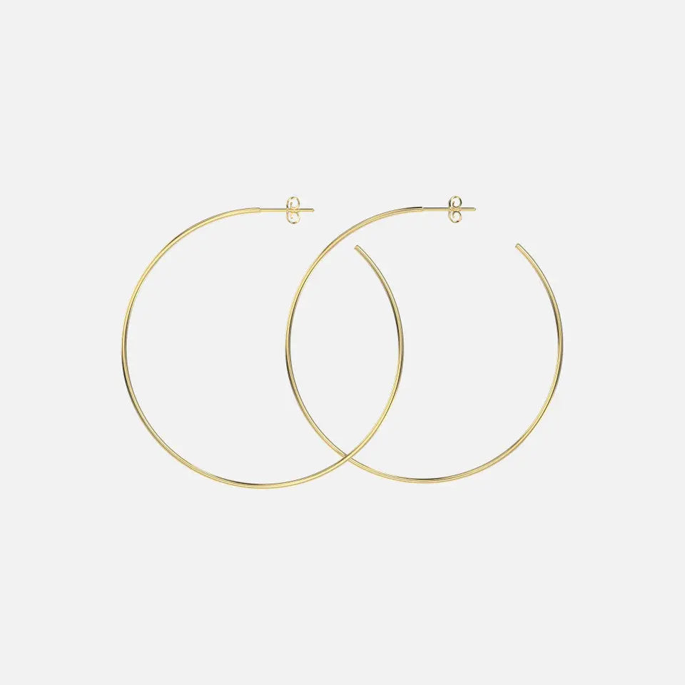 Post Hoop Earrings - Koru Jewelers