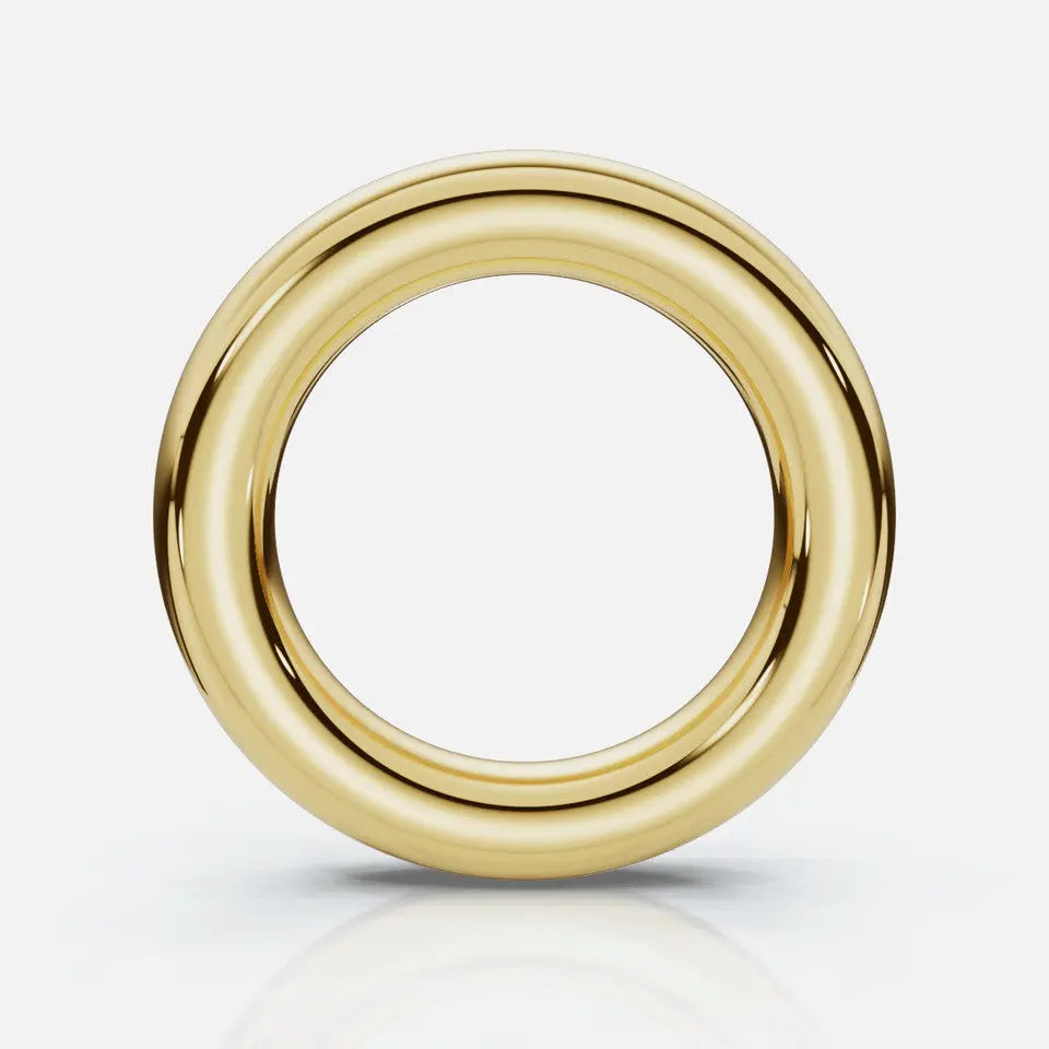 Timeless Chunky Gold Stack Band - Koru Jewelers
