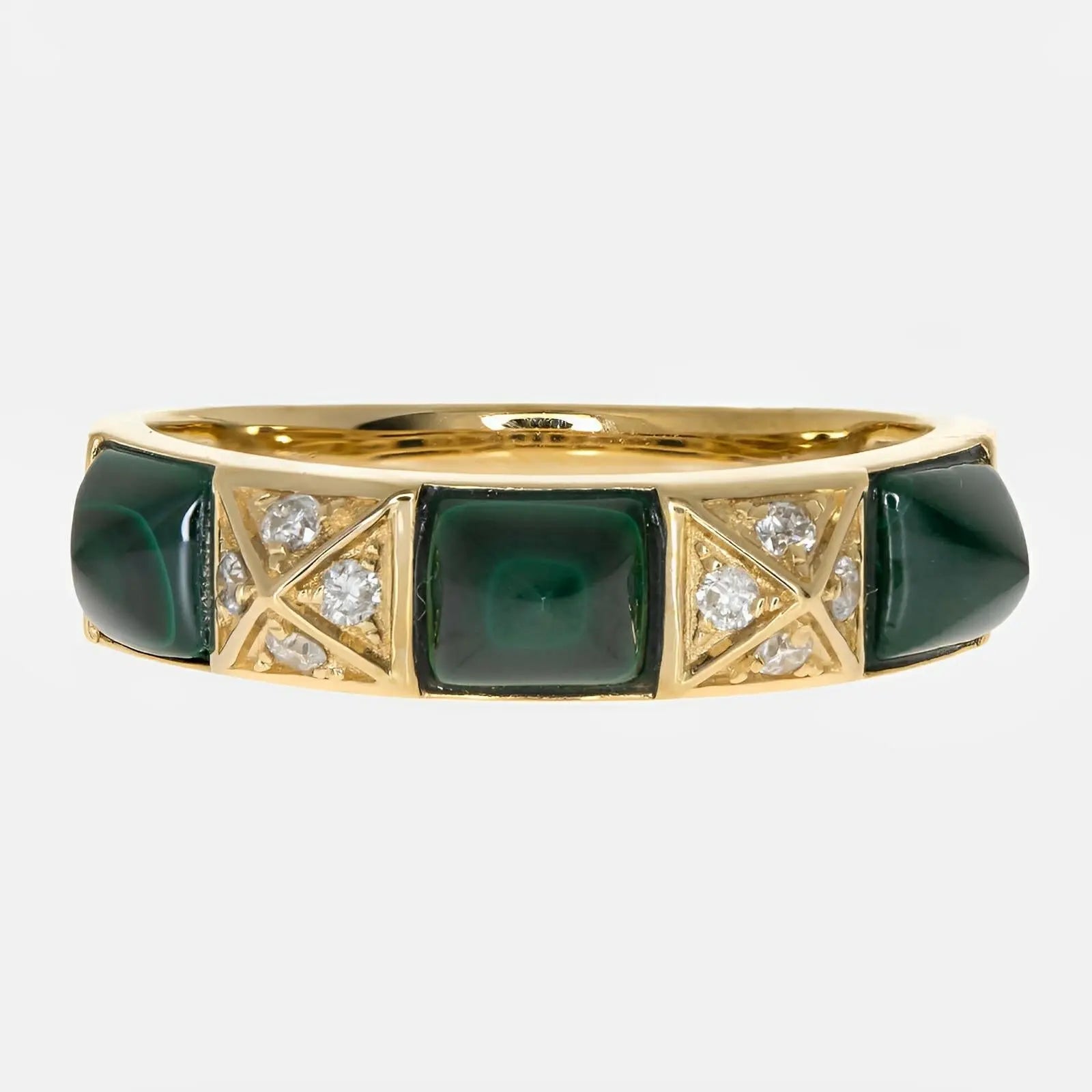 Luxury Malachite Band - Koru Jewelers