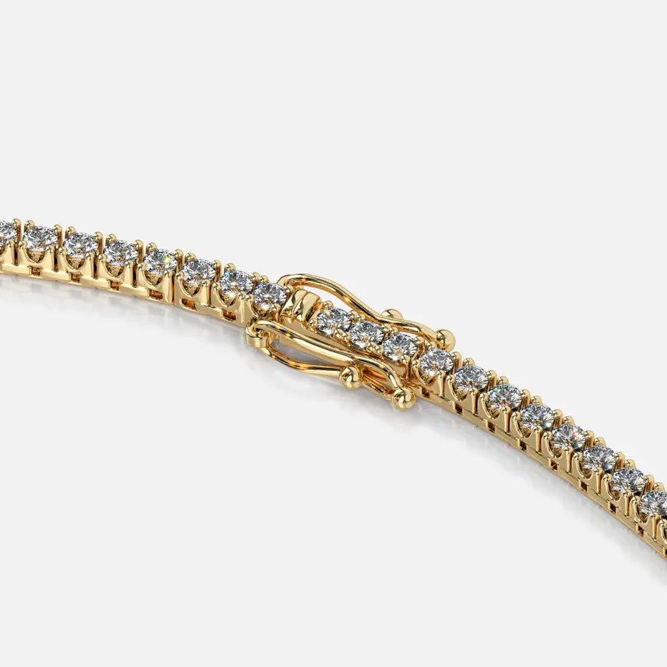 Gold Diamond Tennis Necklace - Koru Jewelers