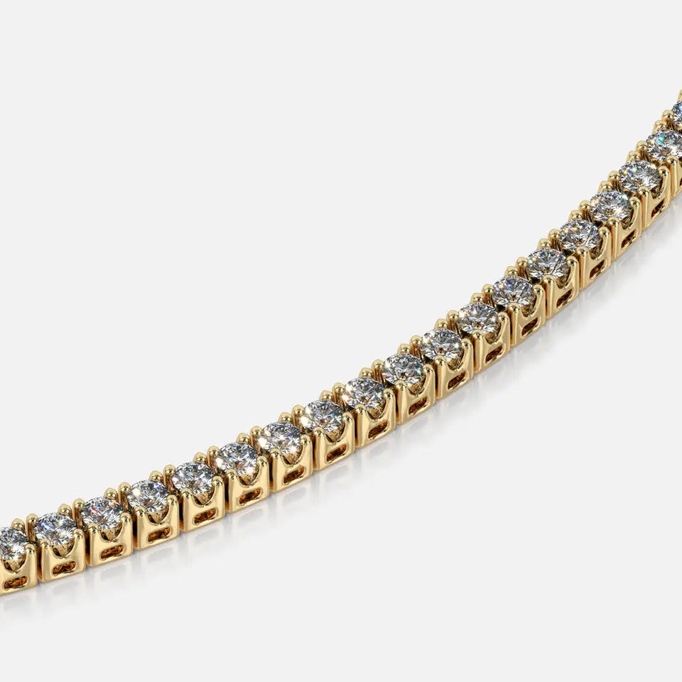 Gold Diamond Tennis Necklace - Koru Jewelers