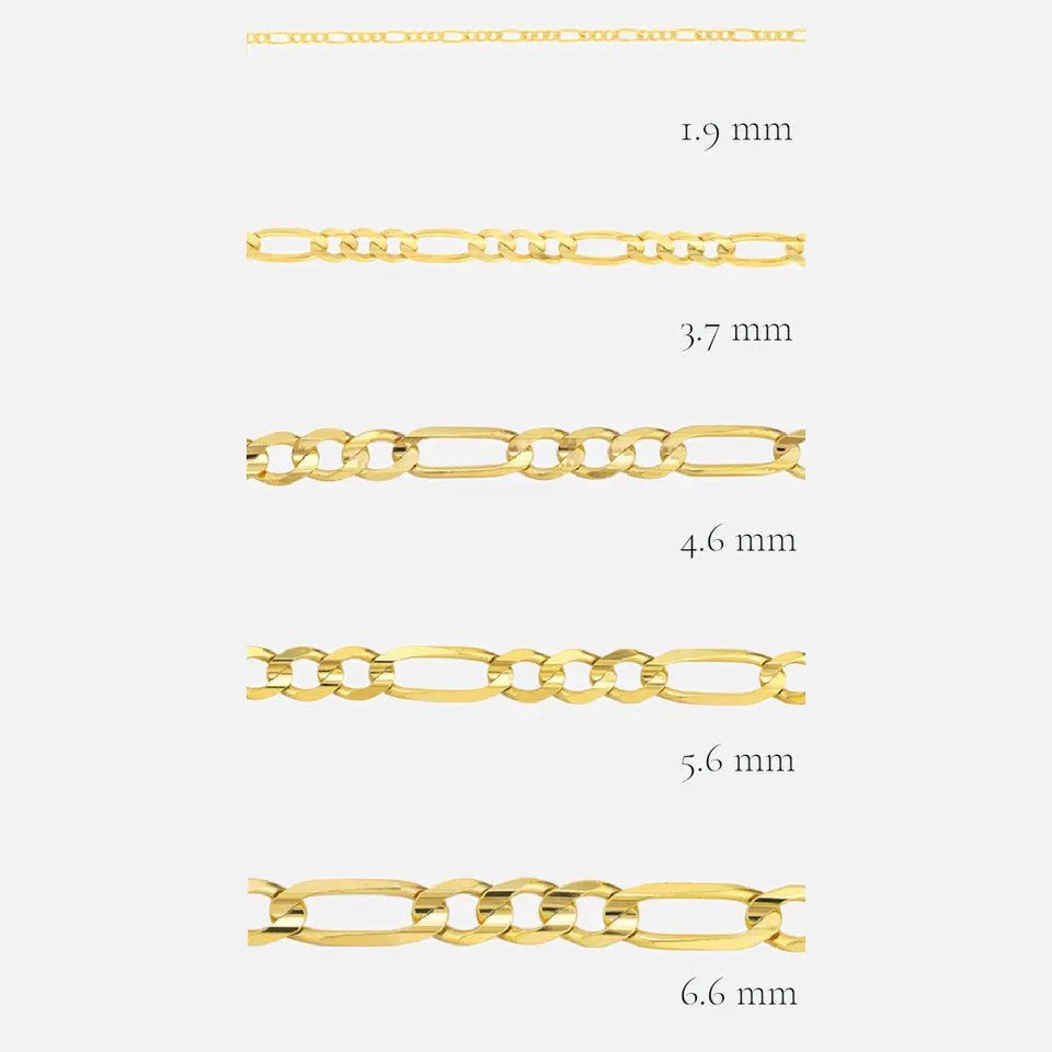 10k Gold Figaro Chain Koru Jewelers
