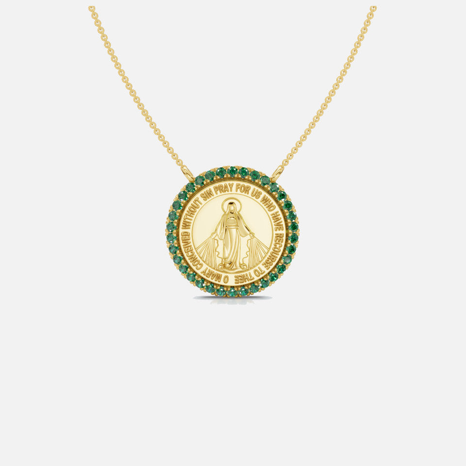 Emerald 'Milagrosa' Pendant