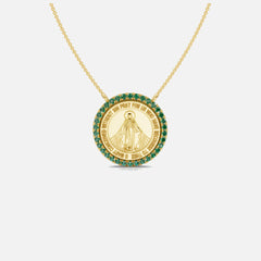 Emerald 'Milagrosa' Pendant