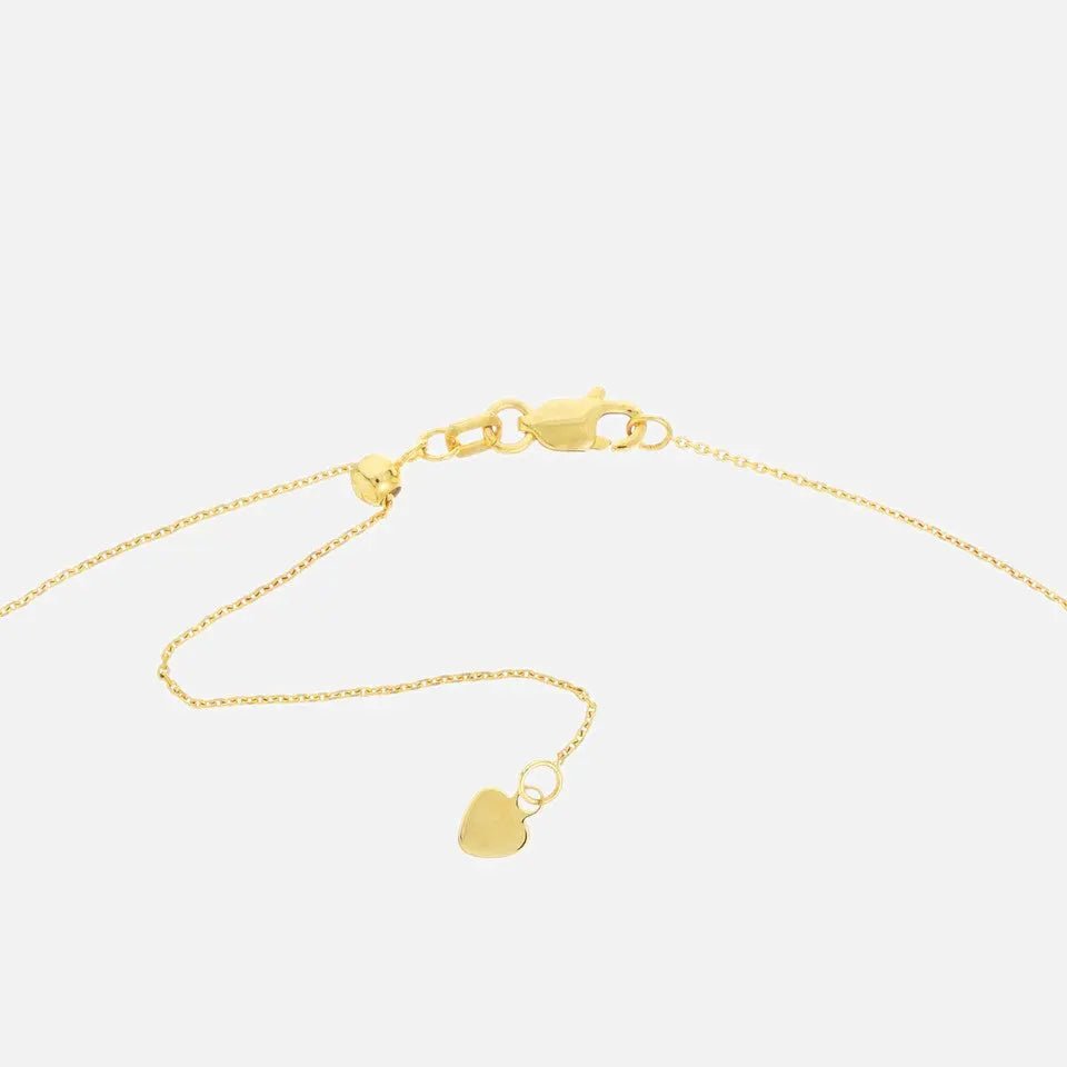 14k Gold Love Chain Choker - Koru Jewelers