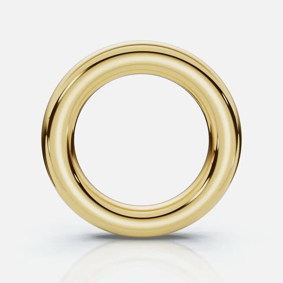 Timeless Chunky Gold Stack Band - Koru Jewelers