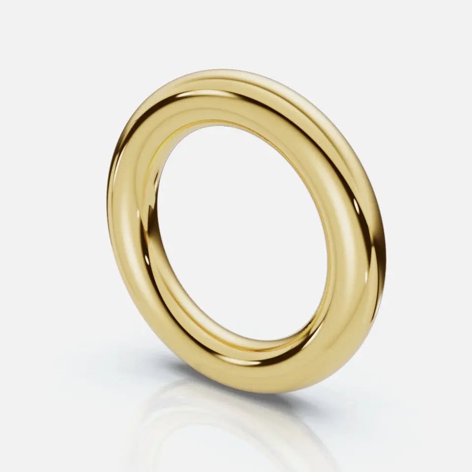 Timeless Chunky Gold Stack Band - Koru Jewelers