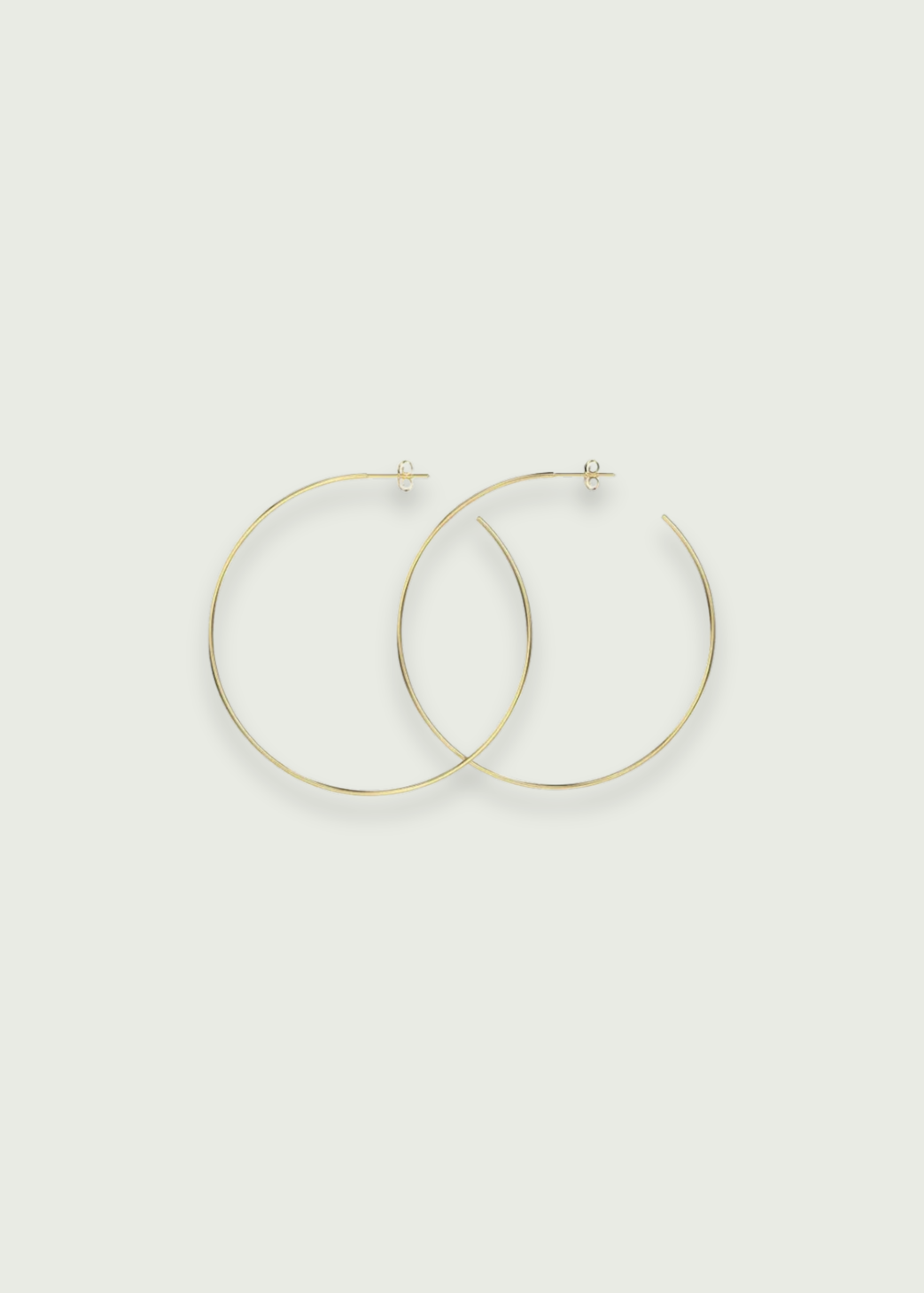 Post Hoop Earrings