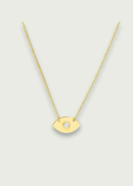 Diamond Evil Eye Necklace