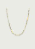 Mixed Paperclip Chain Necklace