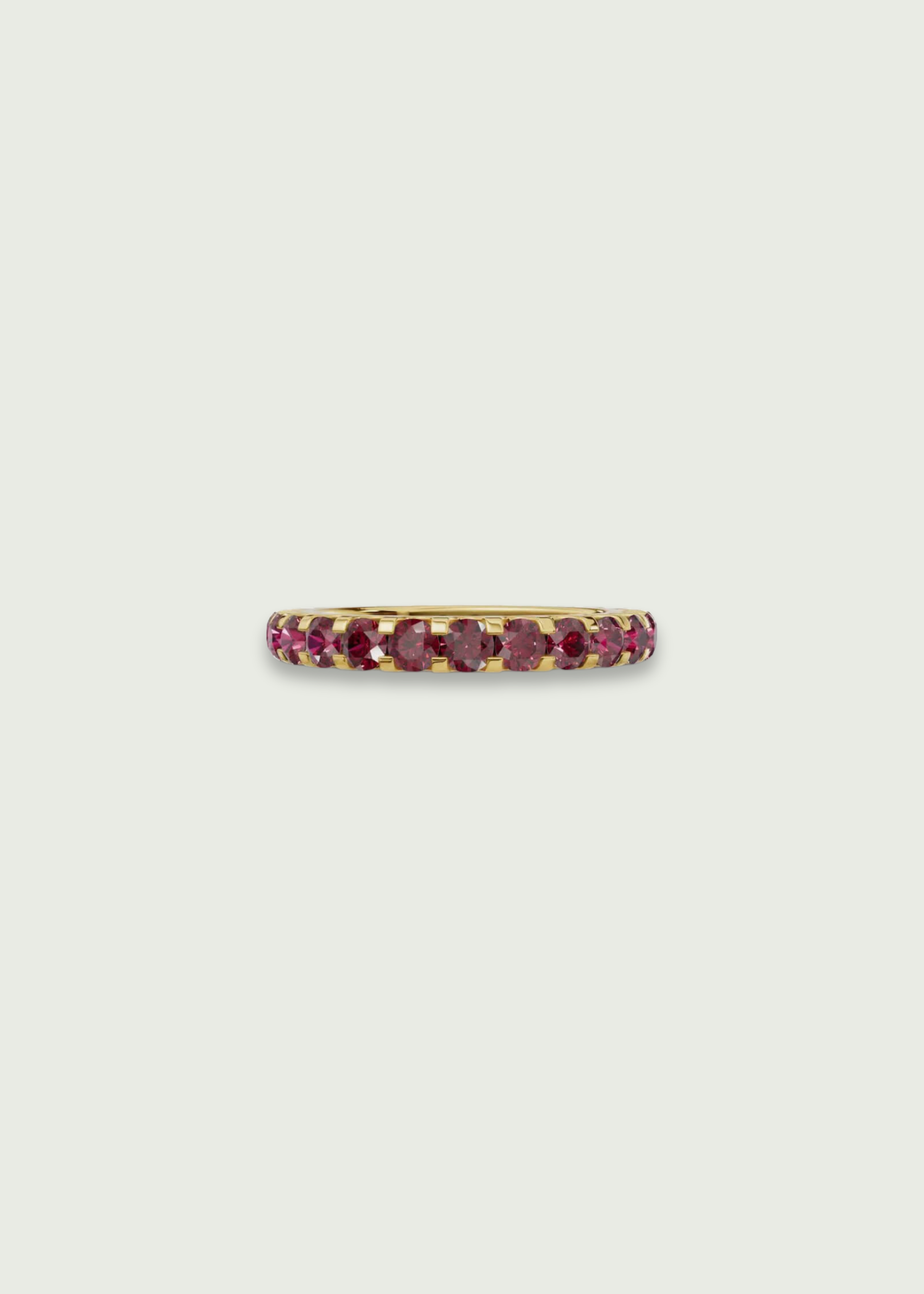 Timeless Ruby Eternity Ring