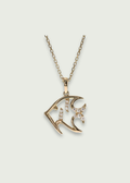 Angelfish Natural Diamond Necklace