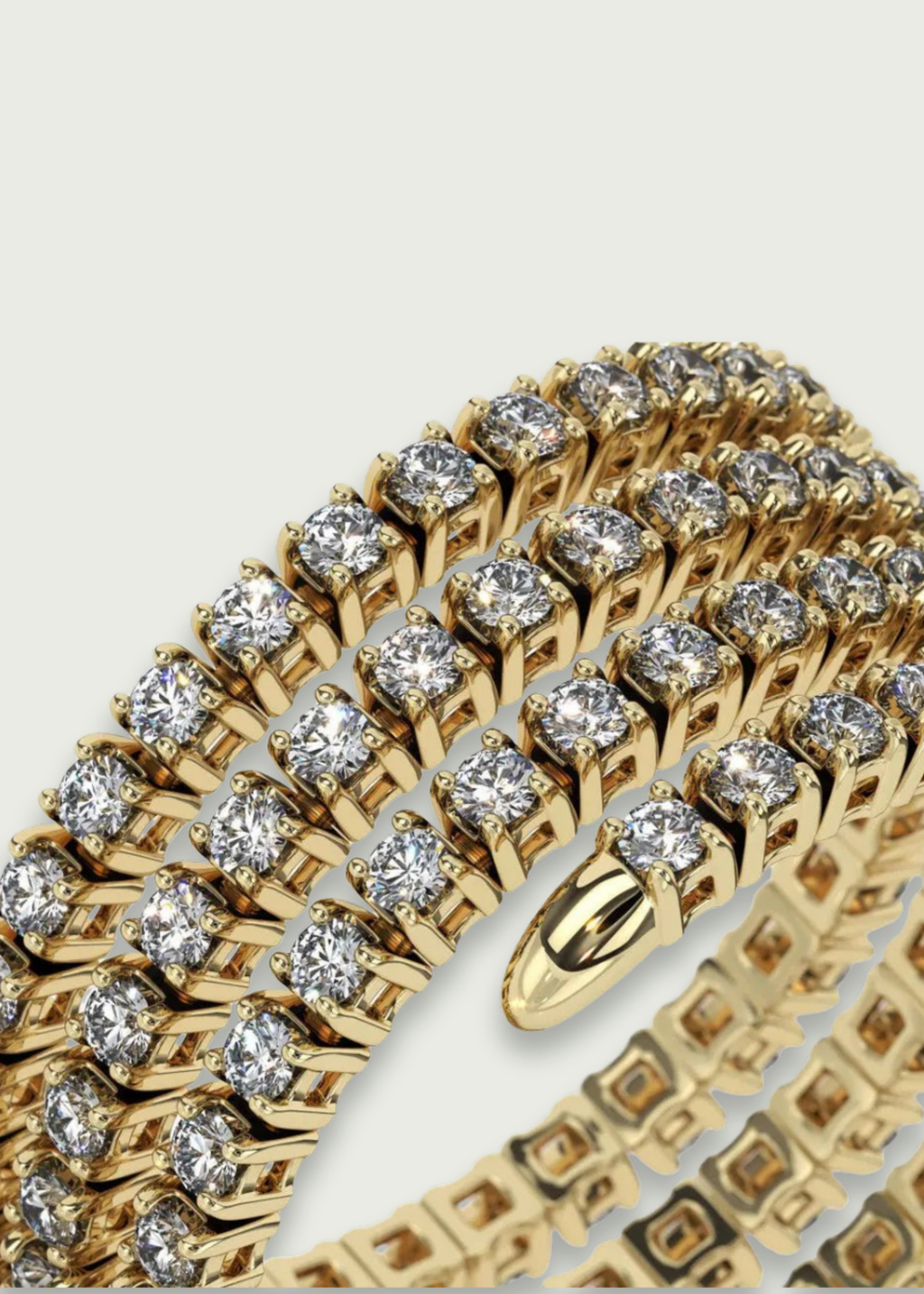 14k Gold Diamond Wrap Ring