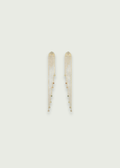 Rainbow Sapphire and Diamond Cascade Earrings