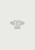 Emerald Solitaire Ring