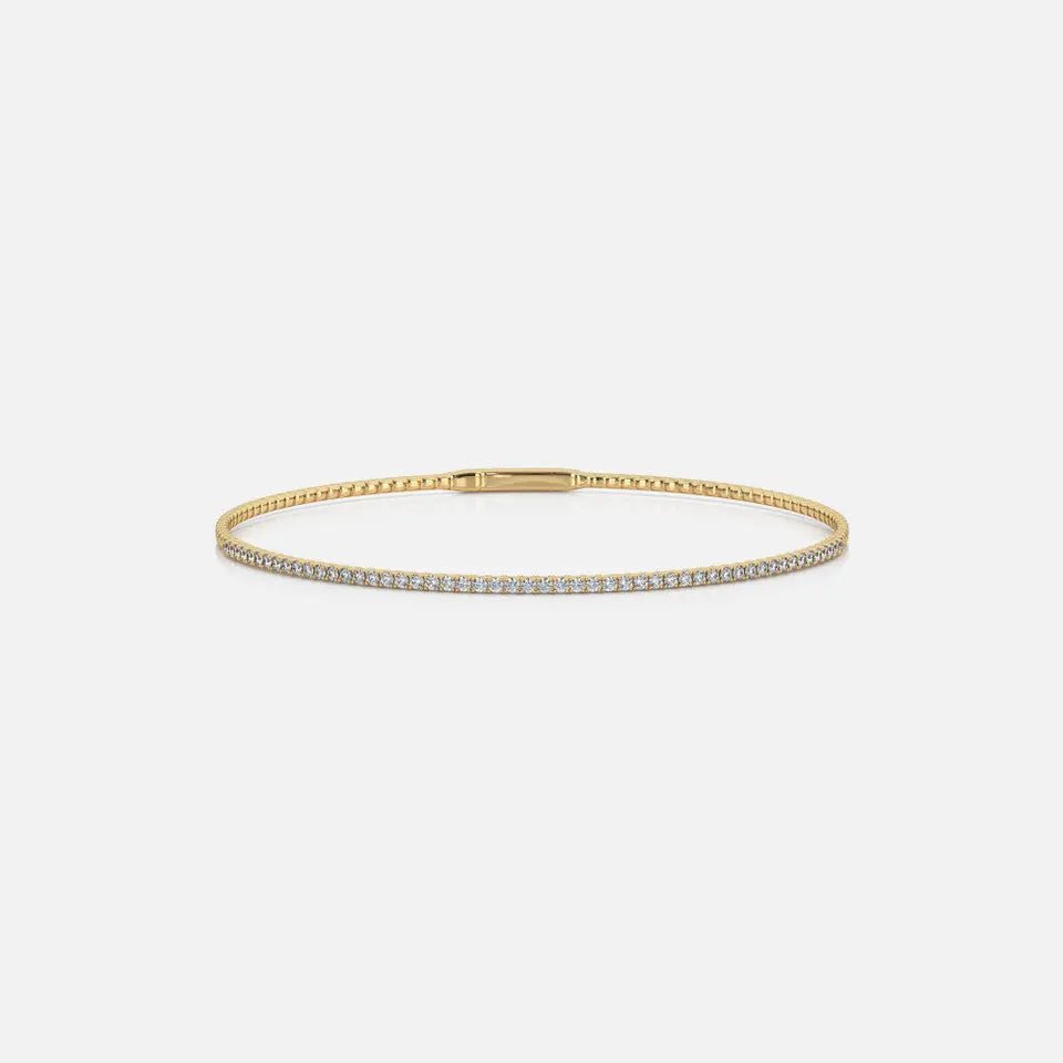 1ct Diamond Flexible Bracelet - Koru Jewelers