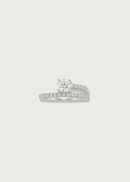 Centre Round & Side Round Fashion Ring