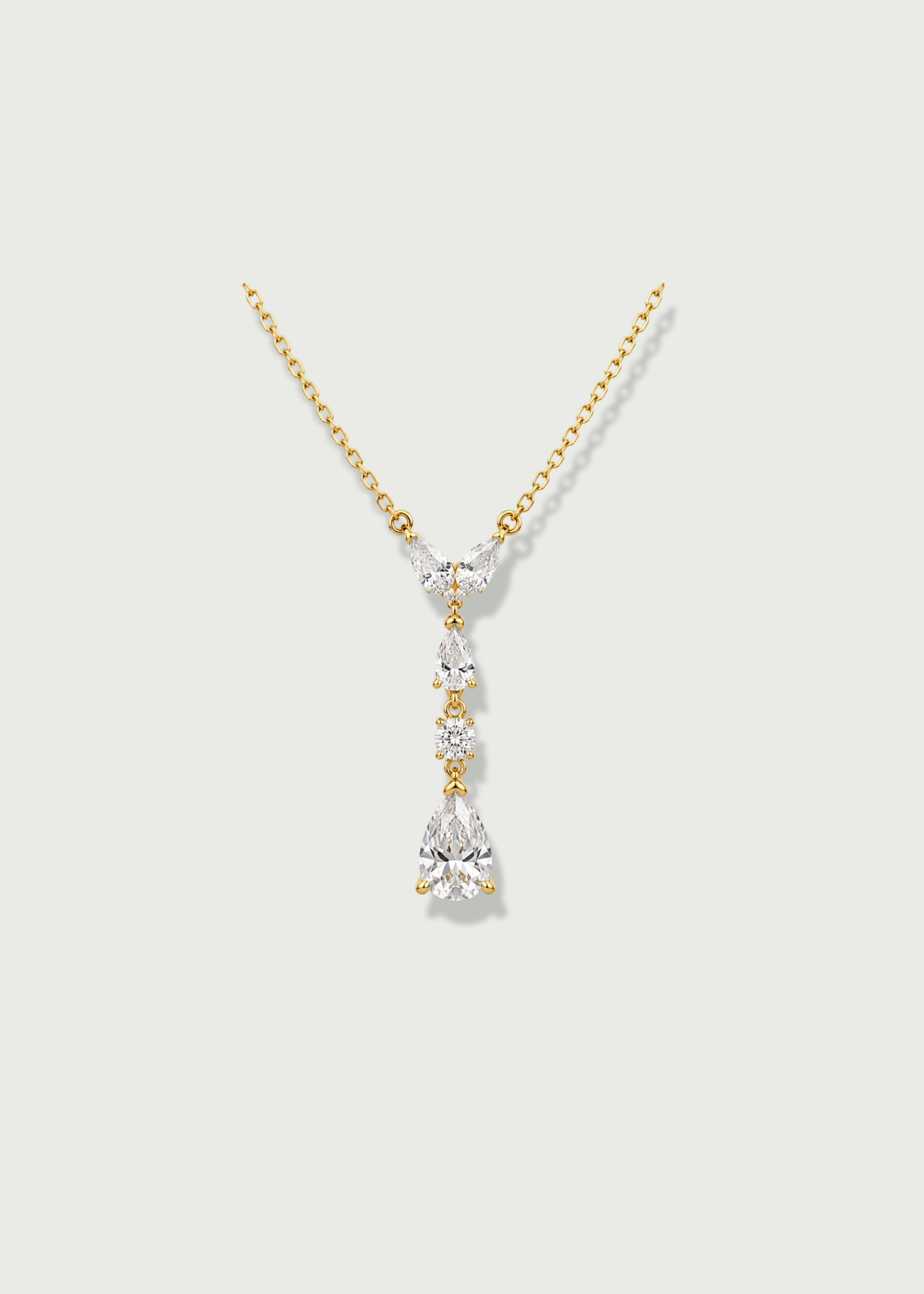 Pear & Round Fashion Pendant