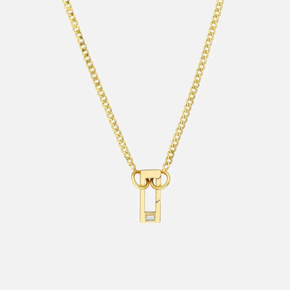 2.7mm Split Curb Chain Necklace - Koru Jewelers