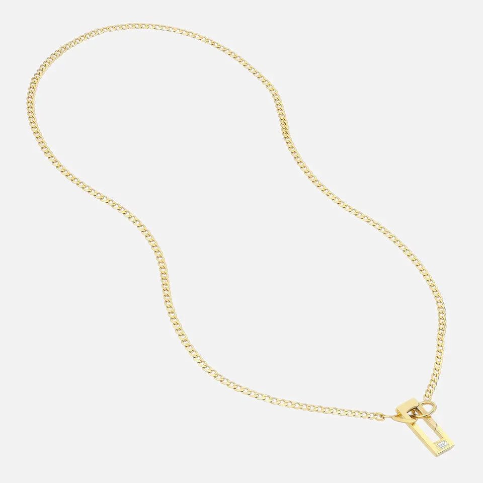 2.7mm Split Curb Chain Necklace - Koru Jewelers