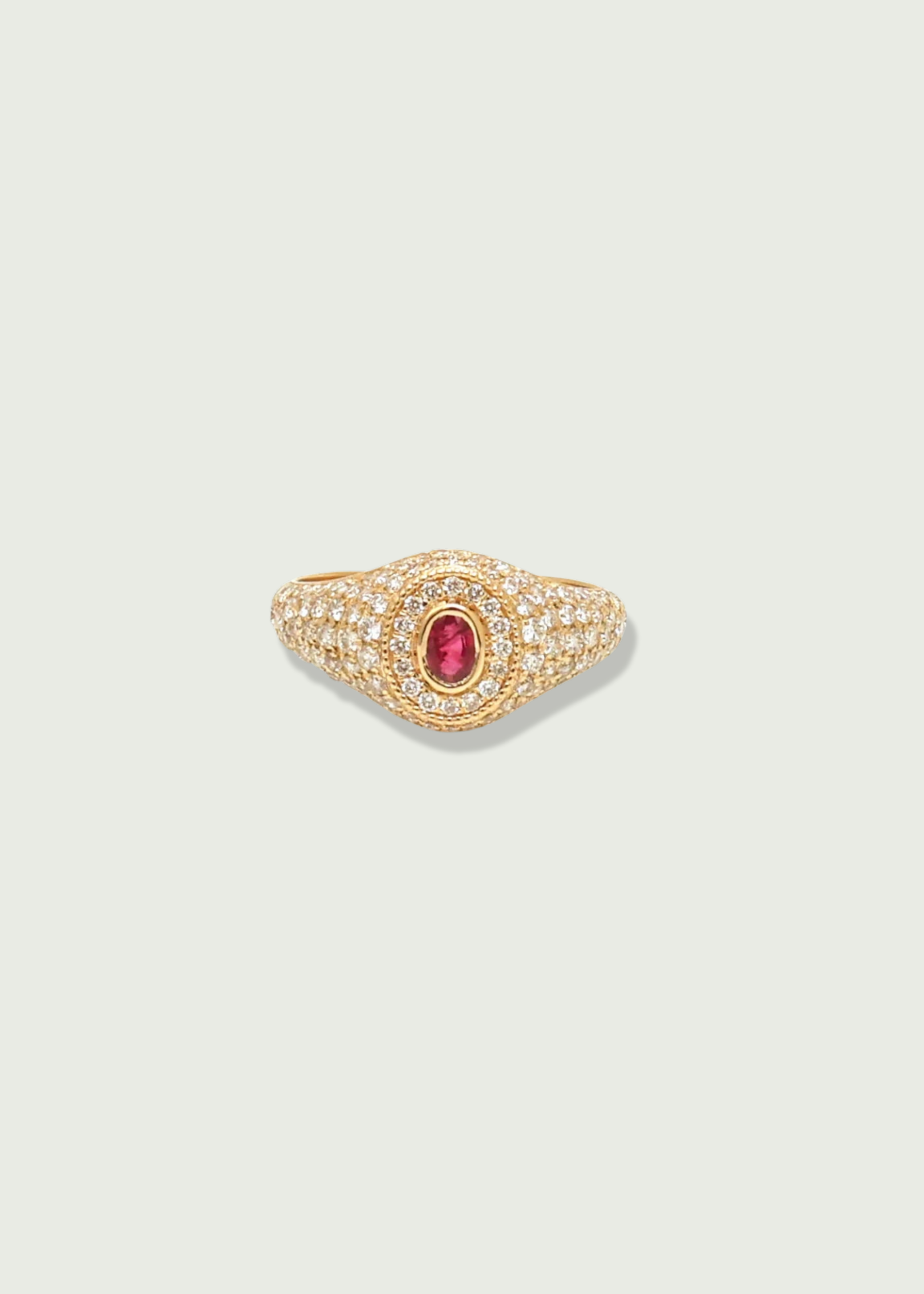 Ruby Diamond Ring