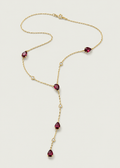 Ruby Drop Necklace