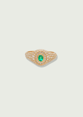 Emerald Diamond Ring