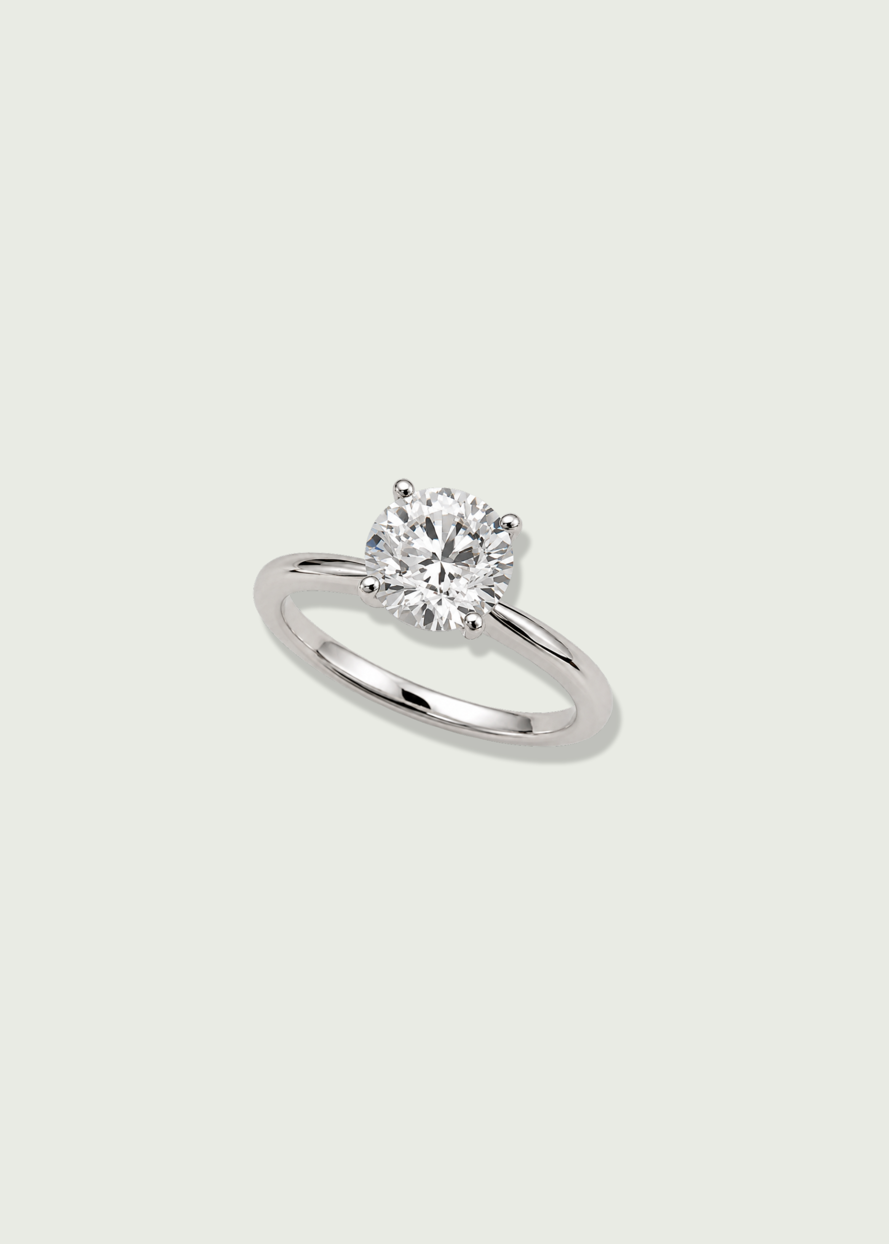 Round Solitaire Ring