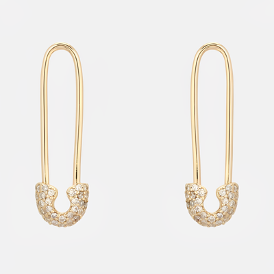 Safety Pin Earrings