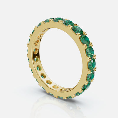 Emerald Eternity Band