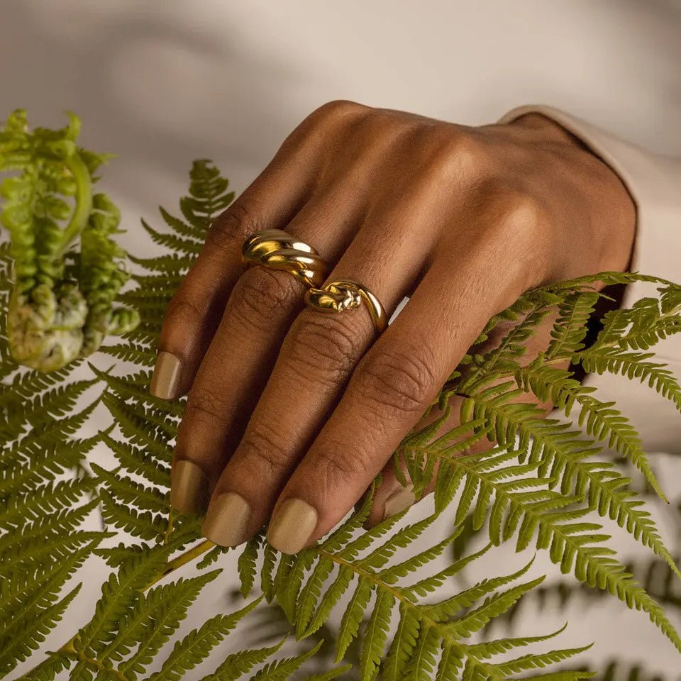 Croissant Dome Ring - Koru Jewelers
