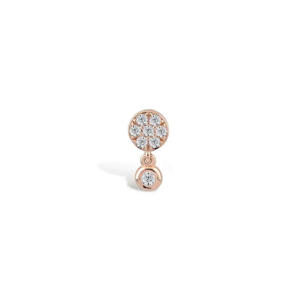 Diamond Duo Drop Koru Jewelers