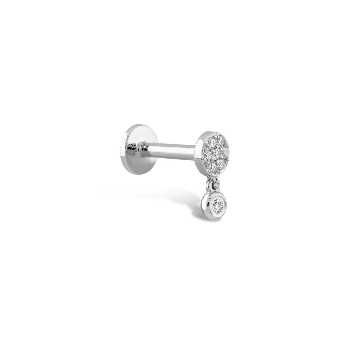 Diamond Duo Drop Koru Jewelers