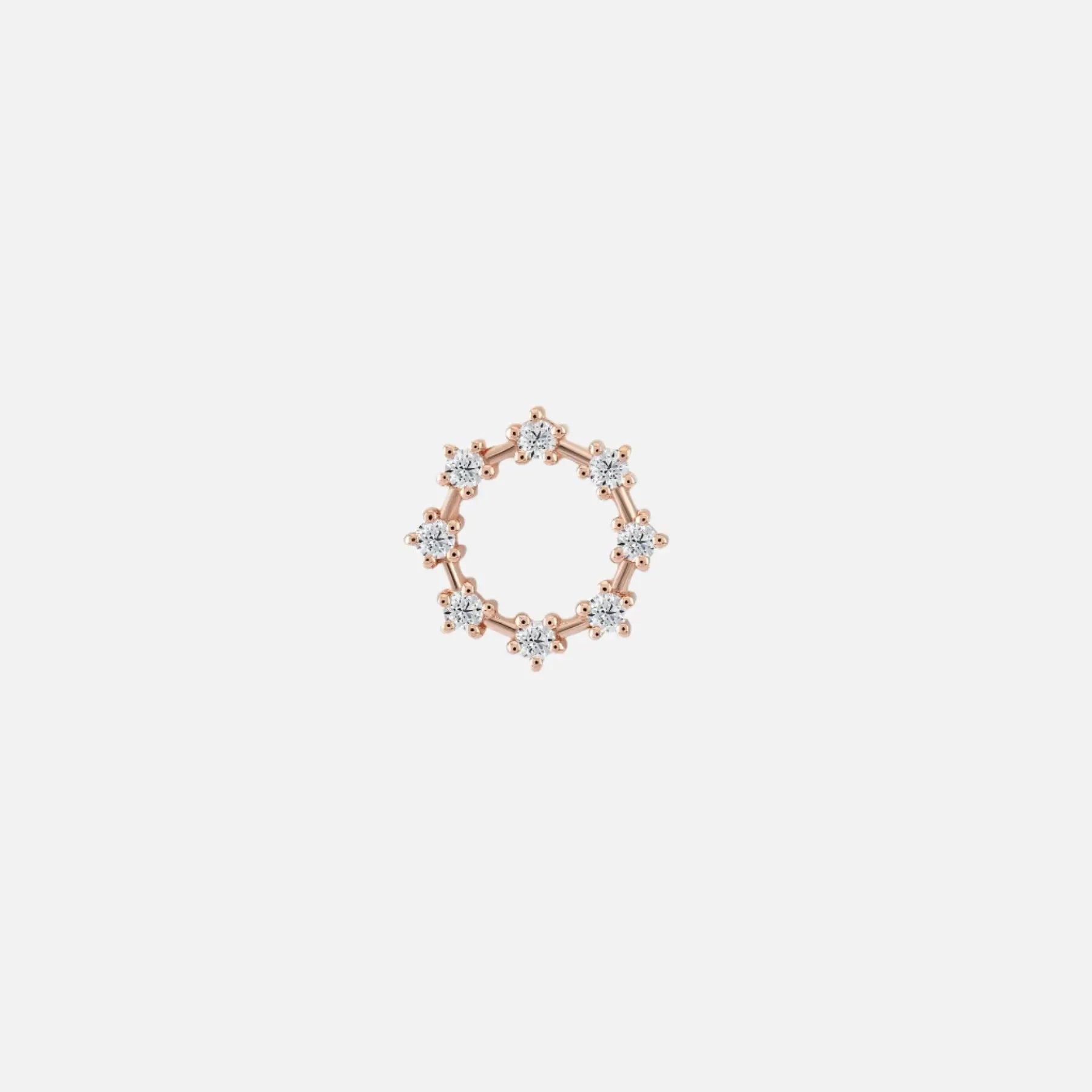 Diamond Halo Stud Koru Jewelers