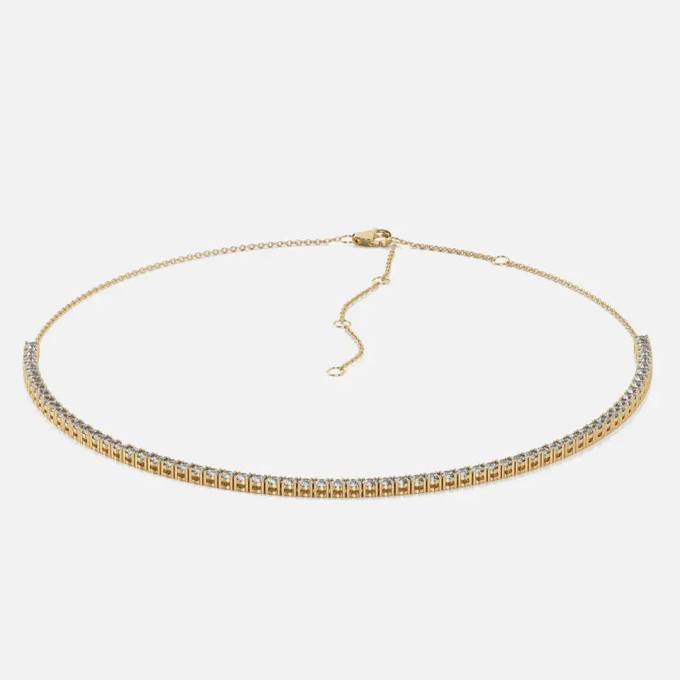 Diamond Tennis Chain Necklace - Koru Jewelers