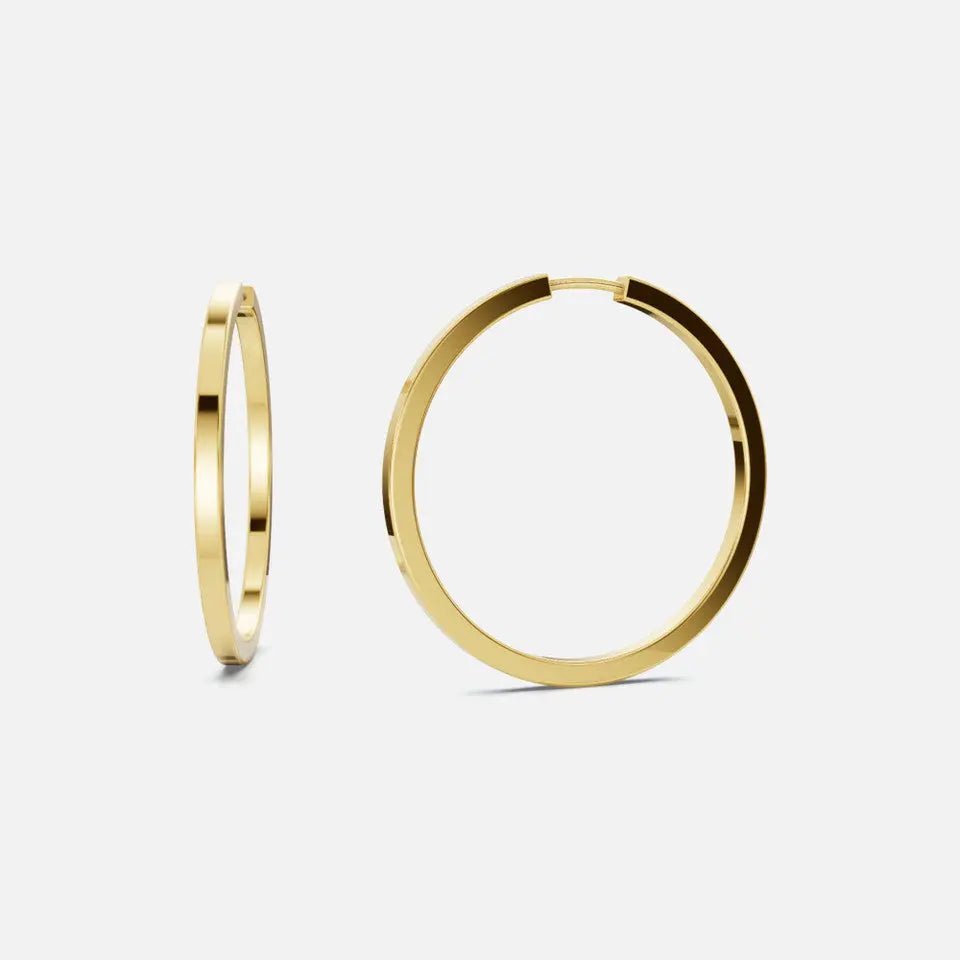 Endless Hoop Earrings - Koru Jewelers