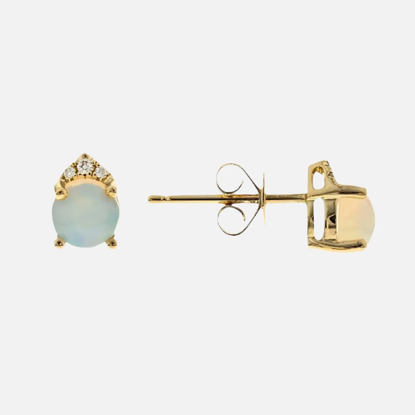Everyday Boho Ethiopian Opal Earrings - Koru Jewelers