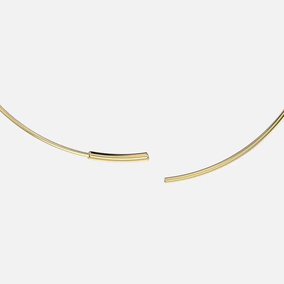 Flat Wire Endless Hoop Earrings - Koru Jewelers