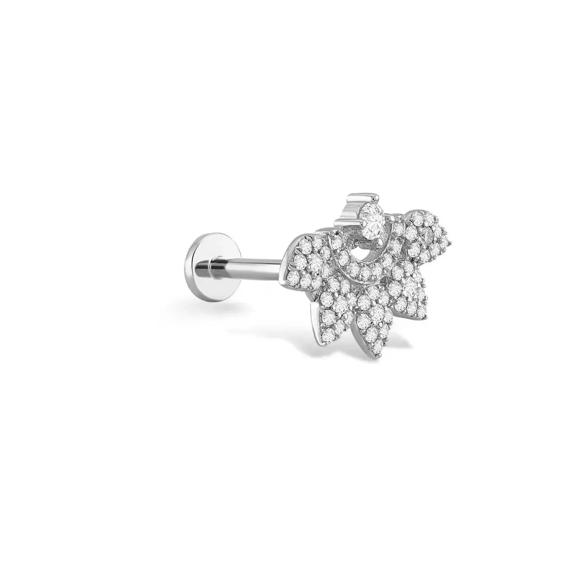 Floral Lace Stud Koru Jewelers