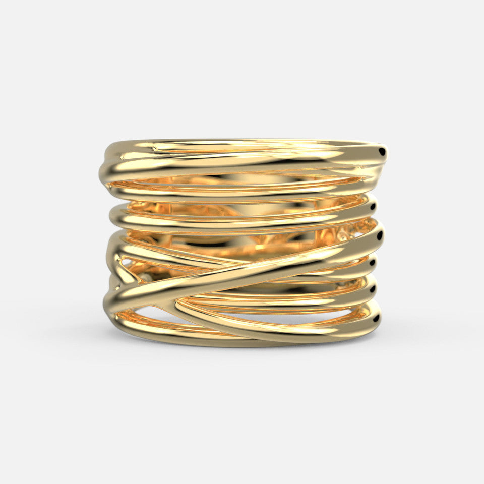 Multi Layer Statement Ring