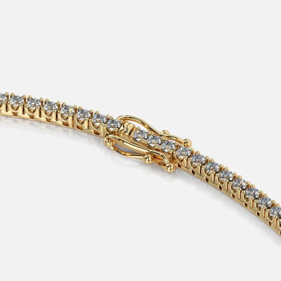 Gold Diamond Tennis Necklace - Koru Jewelers