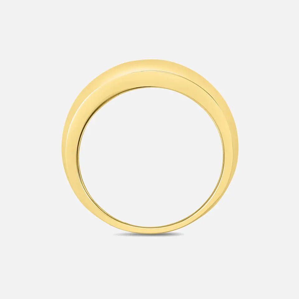 Gold Dome Ring - Koru Jewelers