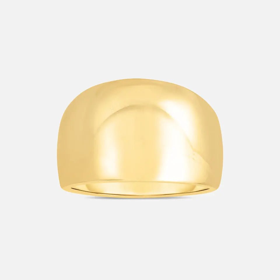 Gold Dome Ring - Koru Jewelers