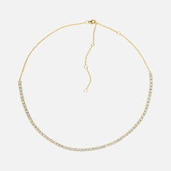 Diamond Tennis Chain Necklace