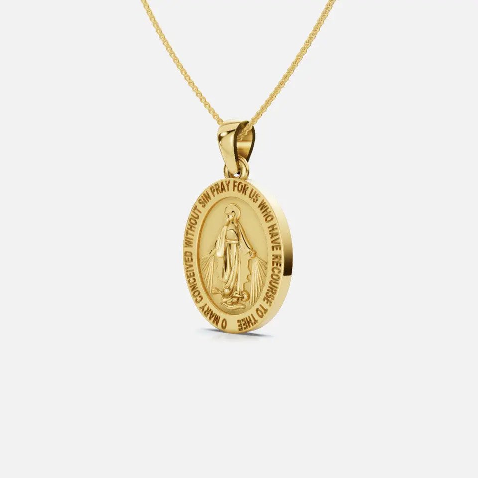 Miraculous Virgin Mary Pendant - Koru Jewelers