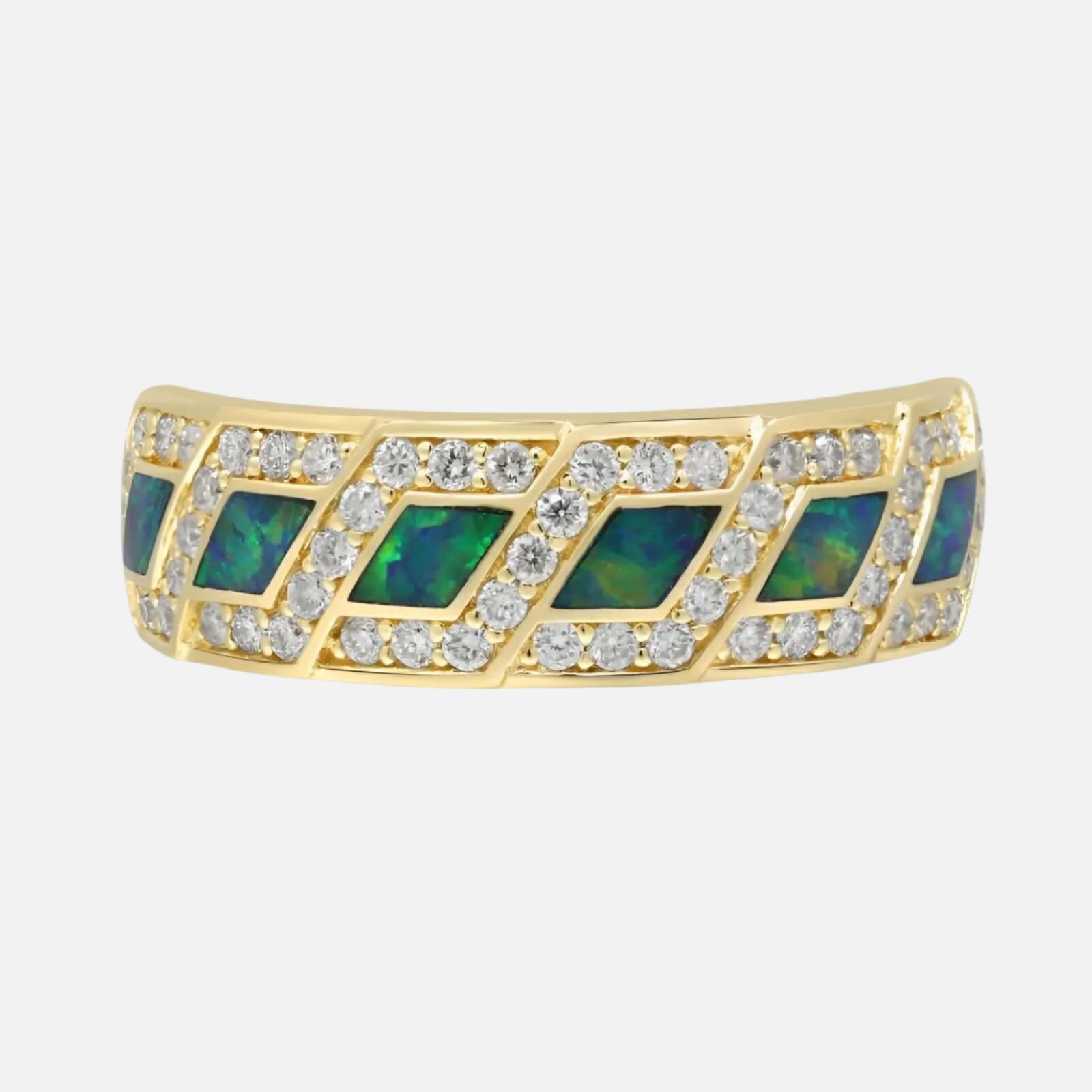 Modern Luxury Opal Ring - Koru Jewelers