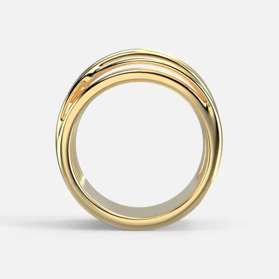 Multi Layer Statement Ring - Koru Jewelers