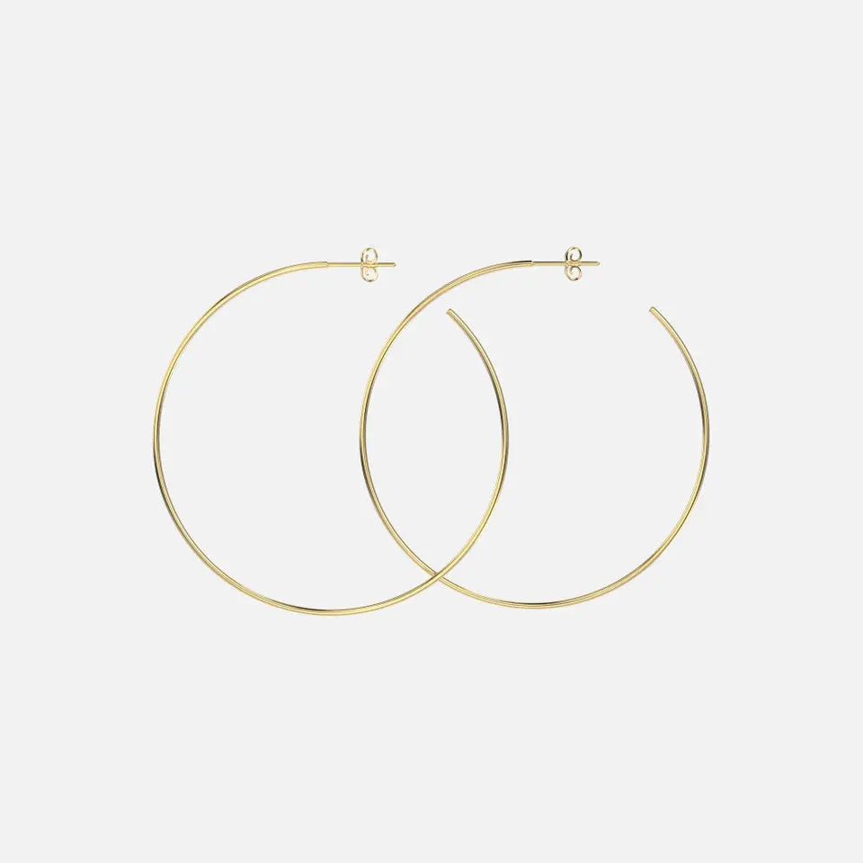 Post Hoop Earrings - Koru Jewelers