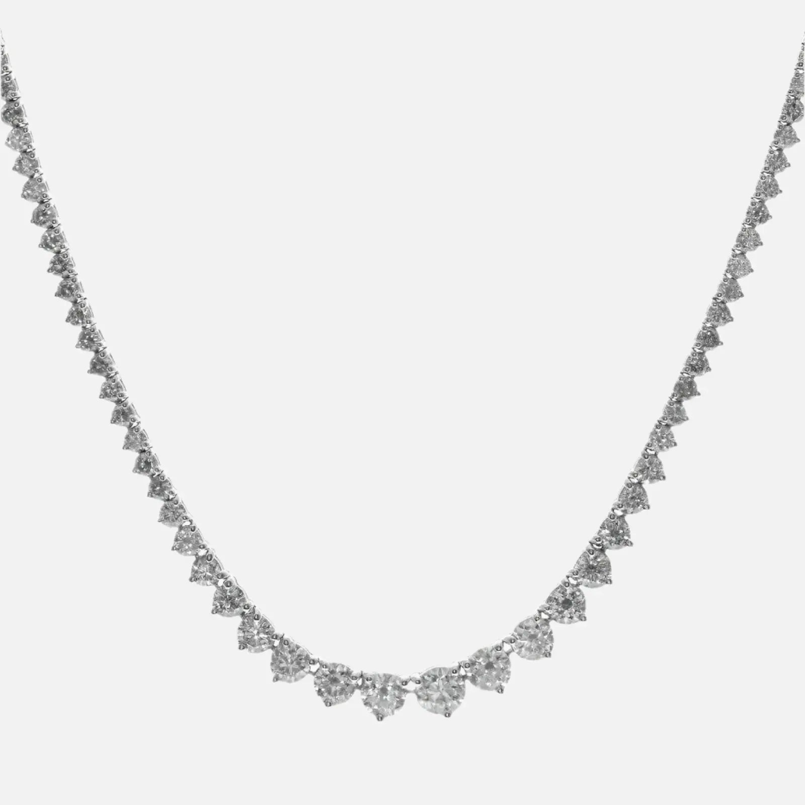 Riviera Diamond Tennis Necklace Koru Jewelers